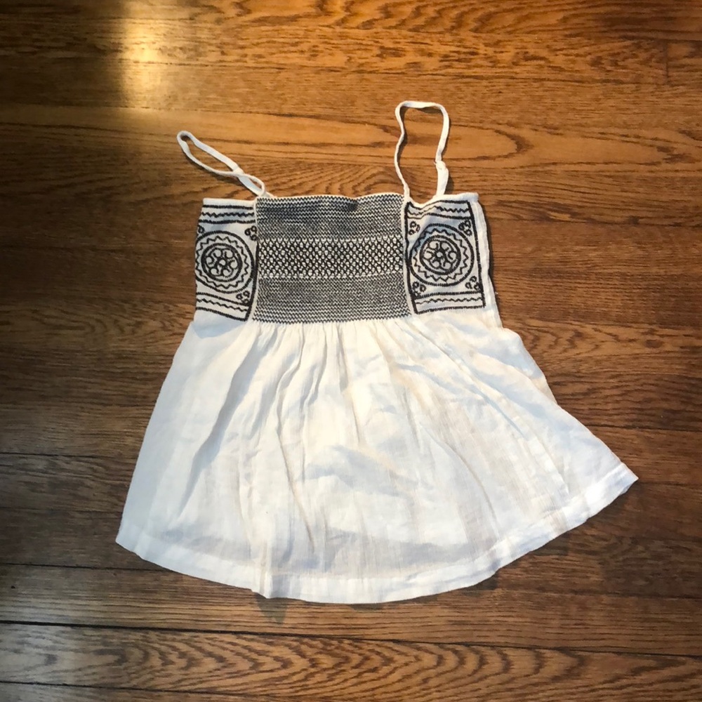 Madewell embroidered tunic